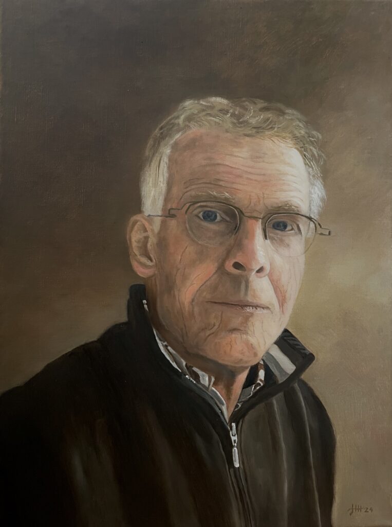 meesters van het realisme zelfportret Harry Huizing portret schilderen huidskleur olieverf